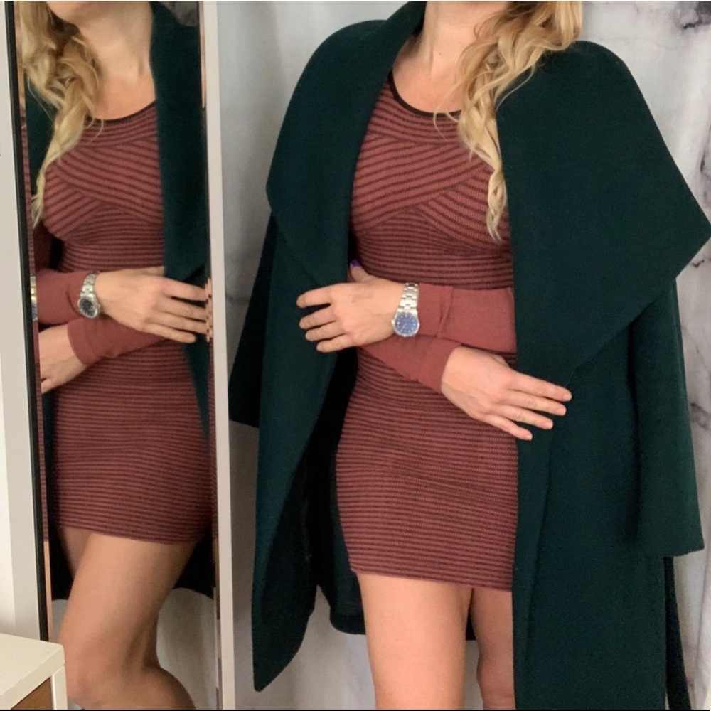 Free People Rusty Striped Ribbed Bodycon Dress - Picture 6 of 10